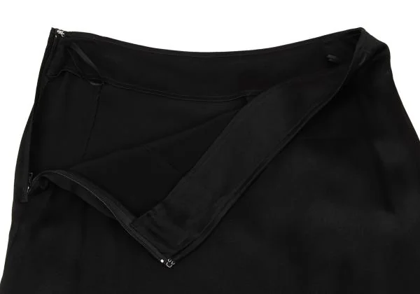 Yohji Yamamoto NOIR Silk Snap Button Jacket & Skirt K-151417_013