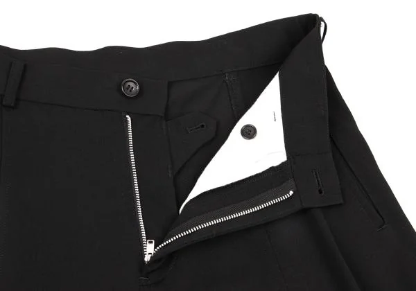 COMME des GARCONS Wool Gaba Dropped Crotch Pants K-151430_005