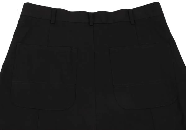 COMME des GARCONS Wool Gaba Dropped Crotch Pants K-151430_011