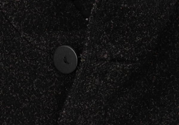 JURGEN LEHL Cotton Wool Stand Collar Coat K-151431_005