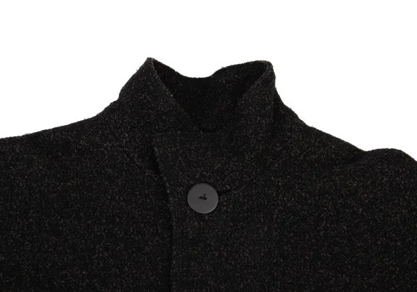 JURGEN LEHL Cotton Wool Stand Collar Coat K-151431_006