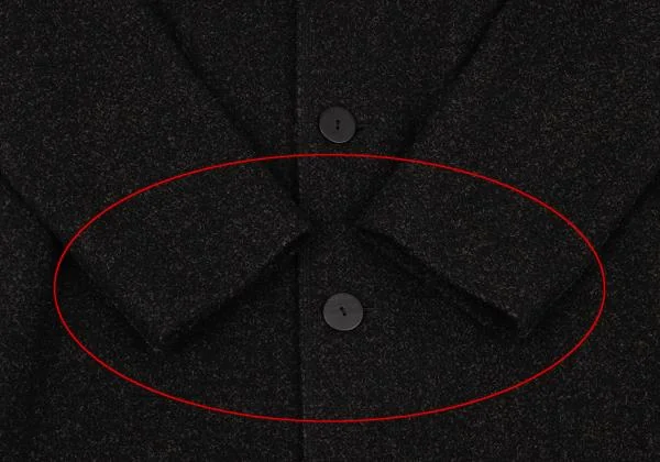JURGEN LEHL Cotton Wool Stand Collar Coat K-151431_008
