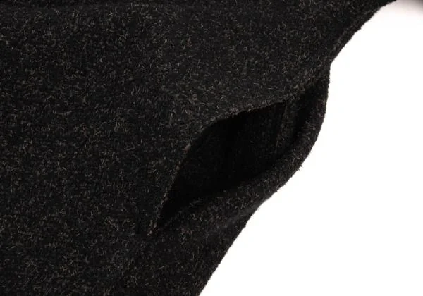 JURGEN LEHL Cotton Wool Stand Collar Coat K-151431_011