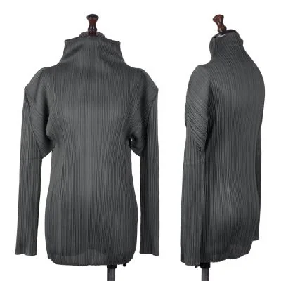 PLEATS PLEASE Turtle Neck T Shirt