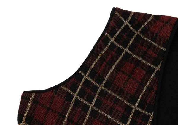 FICCE Check Knit Vest K-151445_004