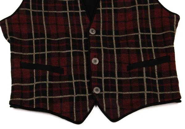 FICCE Check Knit Vest K-151445_005