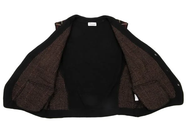 FICCE Check Knit Vest K-151445_008