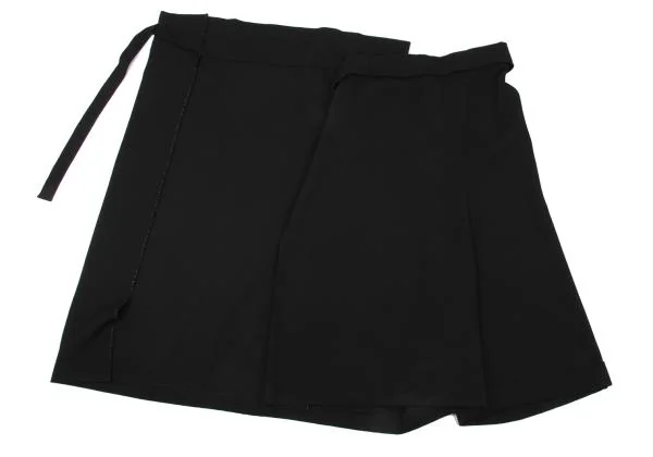 REGULATION yohji yamamoto Gaba Wrap Design Dropped Crotch Pants K-151462_005