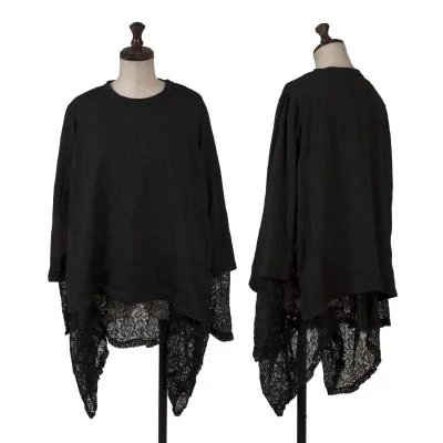 COMME des GARCONS Lace Layered T Shirt