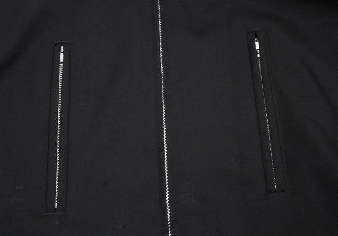 yohji yamamoto pour homme wool zip half-coat K-11059_004