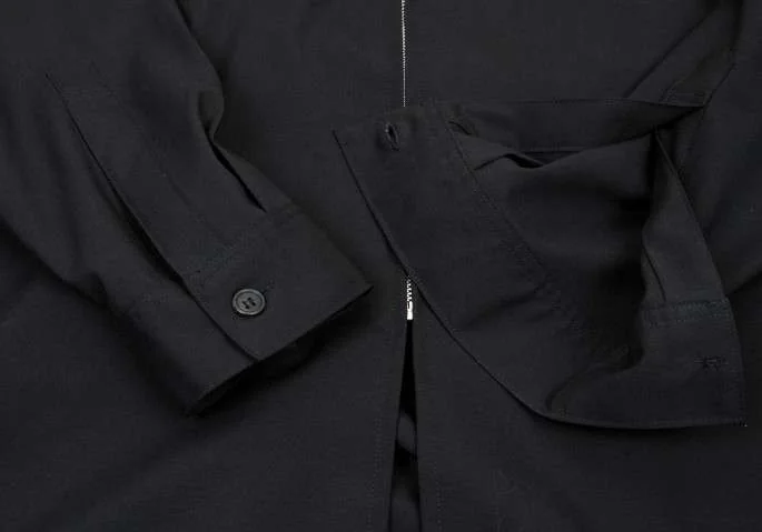 yohji yamamoto pour homme wool zip half-coat K-11059_006