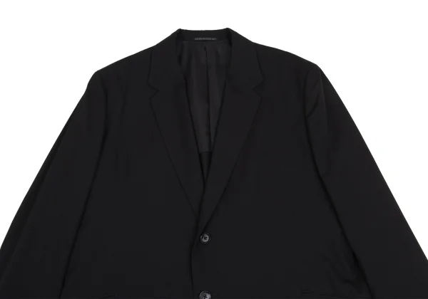 Yohji Yamamoto POUR HOMME Wool Gaba Back Actress Embroidered Jacket K-151594_005