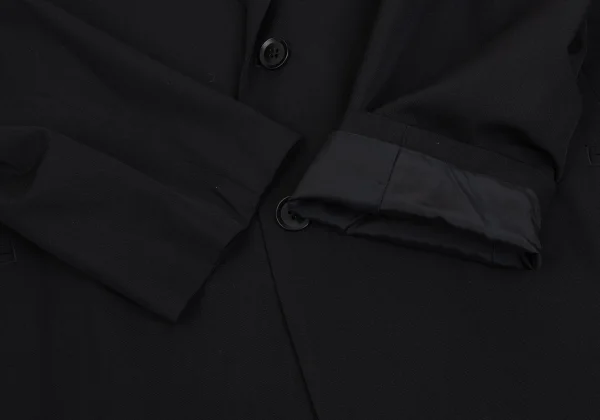 Yohji Yamamoto POUR HOMME Wool Gaba Back Actress Embroidered Jacket K-151594_008