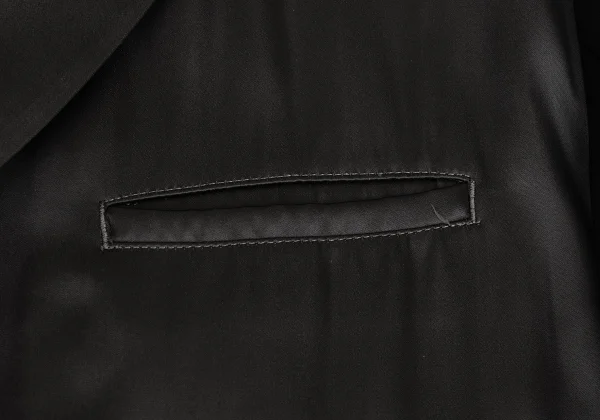 Yohji Yamamoto POUR HOMME Poly Rayon Shiny Jacket K-151595_006