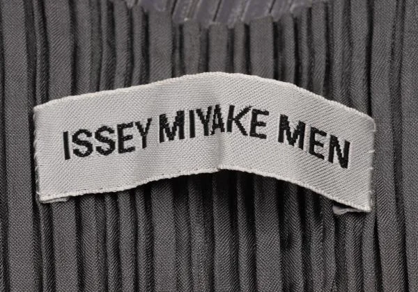 ISSEY MIYAKE MEN Front Stripe Pleated Vest K-151614_014