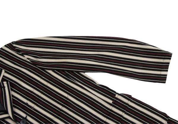 ISSEY MIYAKE MEN Stripe Cotton Jacket K-151626_009