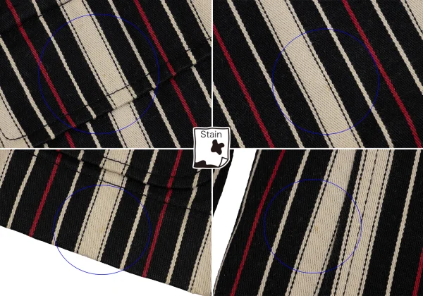 ISSEY MIYAKE MEN Stripe Cotton Jacket K-151626_012