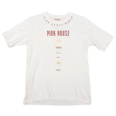 PINK HOUSE Pink House Group Patchwork T shirt