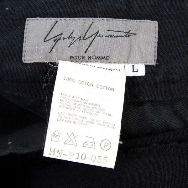 yohji yamamoto pour homme product dyed wide pants K-11074_010