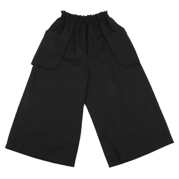 LIMI feu Wool Gabardine Pocket Design Wide Pants Black 2 K-151719_001