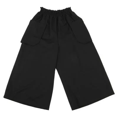 LIMI feu Wool Gabardine Pocket Design Wide Pants