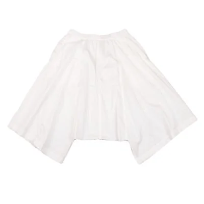 COMME des GARCONS Washed Cotton Dropped Crotch Pants