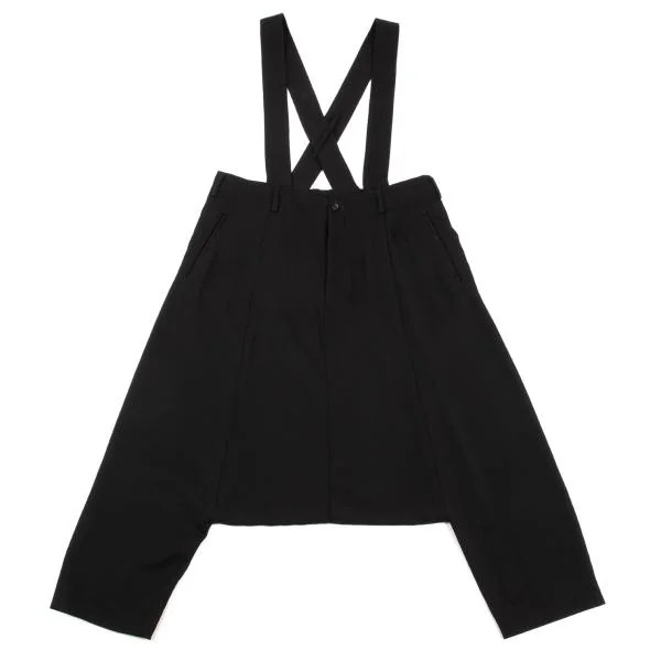 BLACK COMME des GARCONS Triacetate Strap  Dropped Crotch Pants Black M K-151741_001