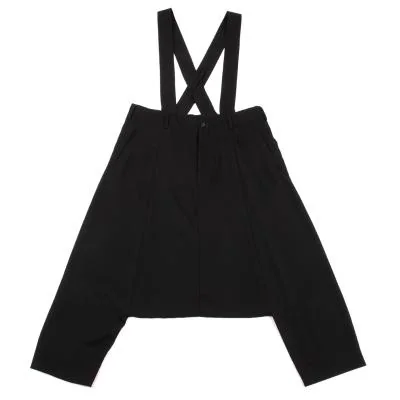 BLACK COMME des GARCONS Triacetate Strap  Dropped Crotch Pants