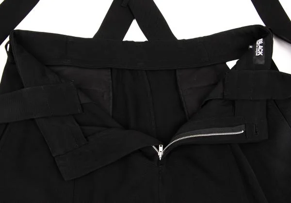 BLACK COMME des GARCONS Triacetate Strap  Dropped Crotch Pants K-151741_005