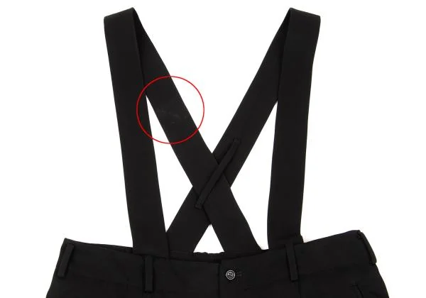 BLACK COMME des GARCONS Triacetate Strap  Dropped Crotch Pants K-151741_006