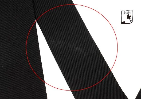 BLACK COMME des GARCONS Triacetate Strap  Dropped Crotch Pants K-151741_007