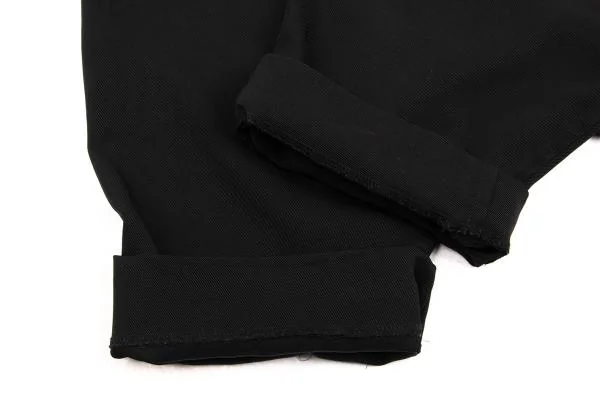 BLACK COMME des GARCONS Triacetate Strap  Dropped Crotch Pants K-151741_010