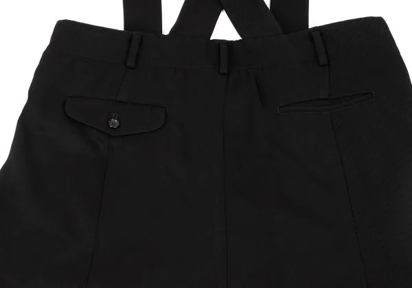 BLACK COMME des GARCONS Triacetate Strap  Dropped Crotch Pants K-151741_013