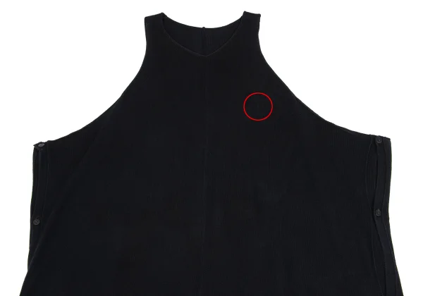 RISMAT by Y's Side Button Sleeveless Wide Knit Dress K-151767_003