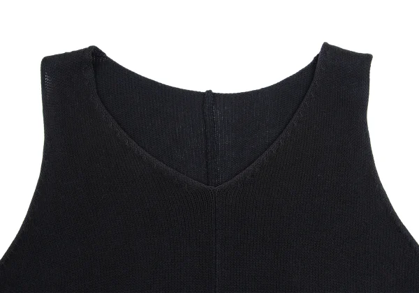RISMAT by Y's Side Button Sleeveless Wide Knit Dress K-151767_005