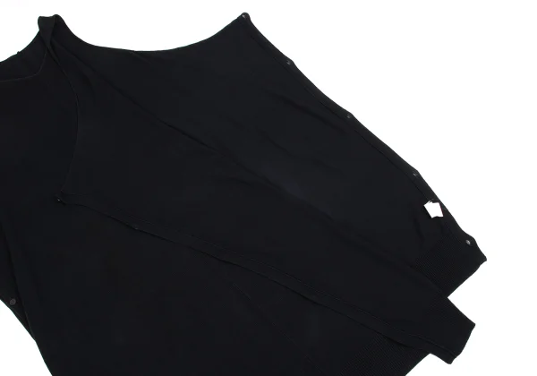 RISMAT by Y's Side Button Sleeveless Wide Knit Dress K-151767_013