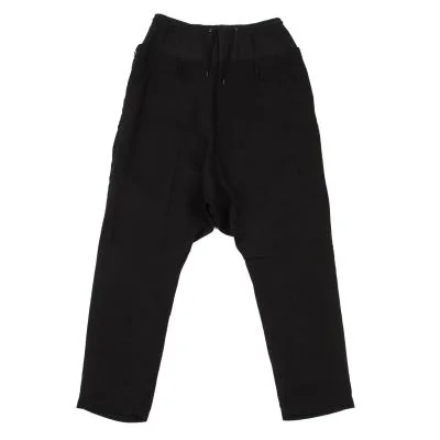 Y's Pink Double Waist Dropped Crotch Pants