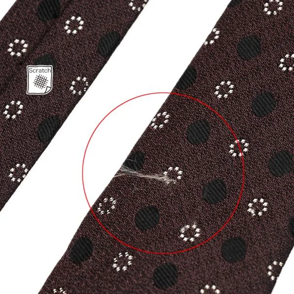 COMME des GARCONS HOMME DEUX Silk Dot Jacquard Tie K-151800_003