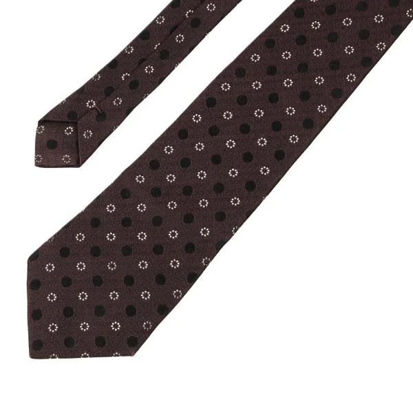 COMME des GARCONS HOMME DEUX Silk Dot Jacquard Tie K-151800_004