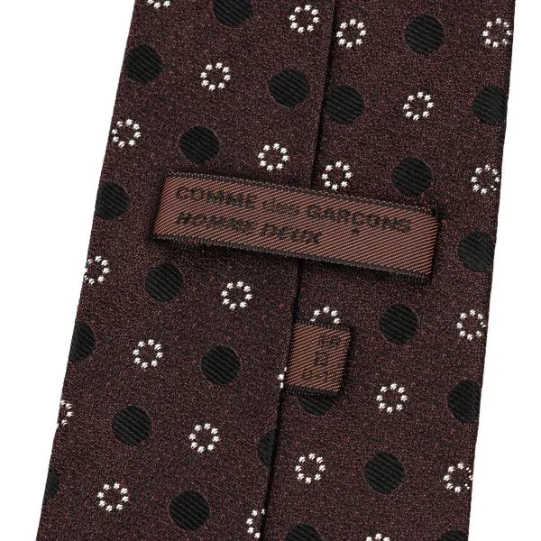 COMME des GARCONS HOMME DEUX Silk Dot Jacquard Tie K-151800_006