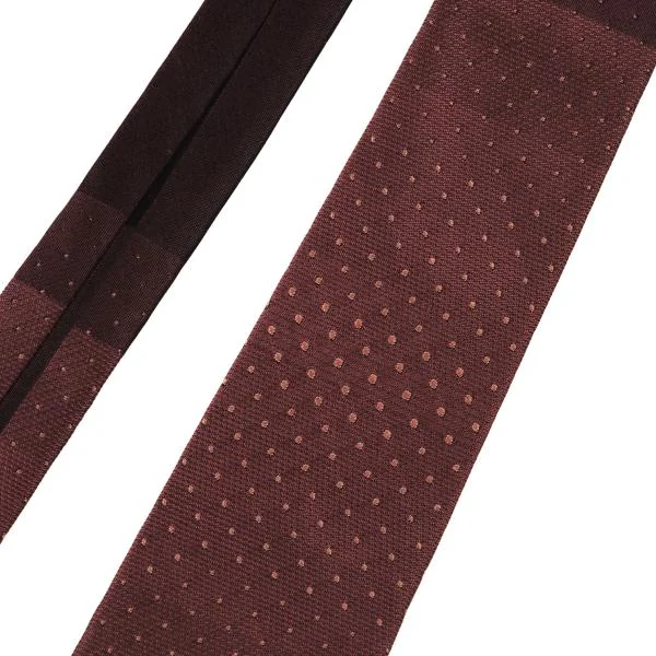 Yohji Yamamoto Silk Panel Jacquard Tie K-151811_004