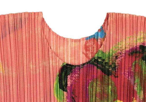 PLEATS PLEASE Floral Printed Top K-151882_004