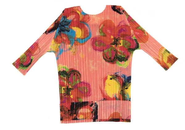 PLEATS PLEASE Floral Printed Top K-151882_009