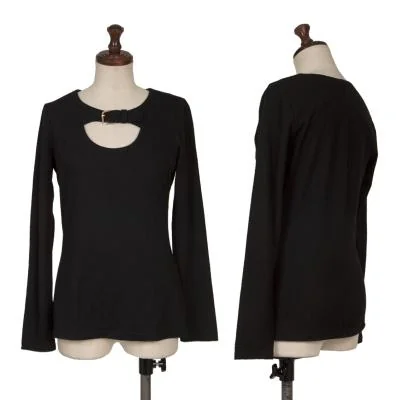 VIVIENNETAM Wool Belted T-shirt