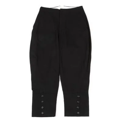 COMME des GARCONS NOIR Wool Gaba Jodhpur Pants