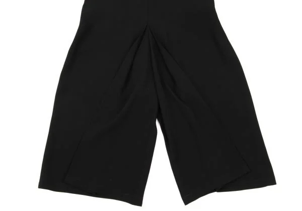 アニエスベーagnes b. フロントスリットハーフパンツ 黒36 K-152094_006