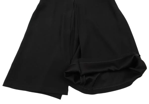 アニエスベーagnes b. フロントスリットハーフパンツ 黒36 K-152094_007
