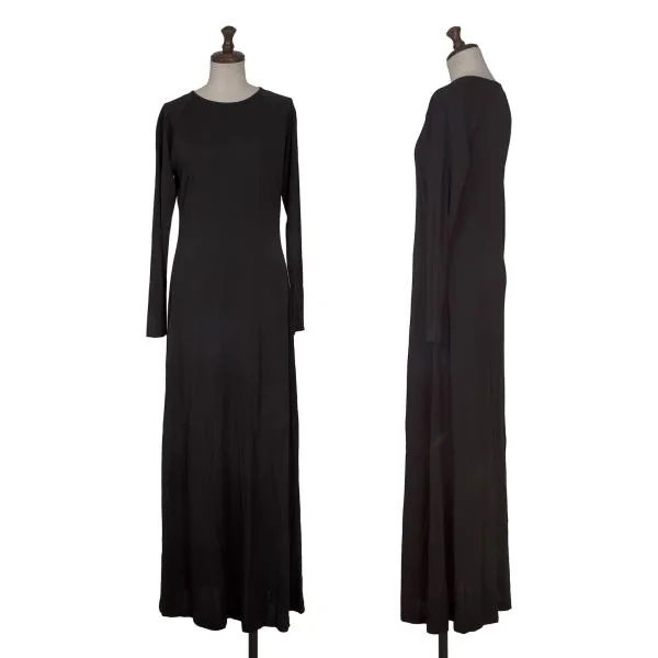 RALPH RALPH LAUREN Rayon Poly Jersey Dress Black S K-152114_001