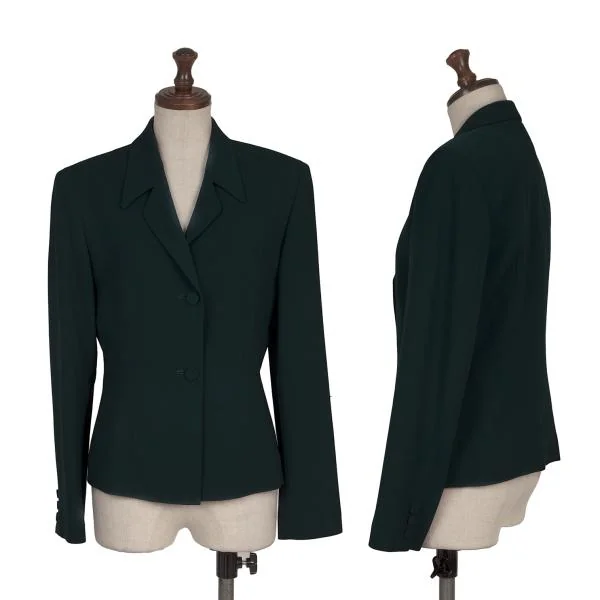 ポールスミスPaul Smith WOMEN ウール2Bジャケット 藍色38 K-152128_001