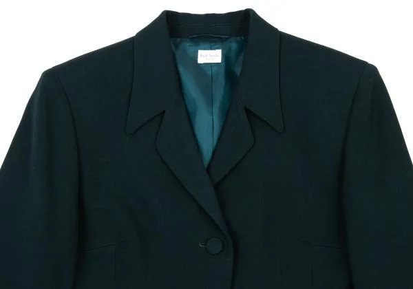 ポールスミスPaul Smith WOMEN ウール2Bジャケット 藍色38 K-152128_003